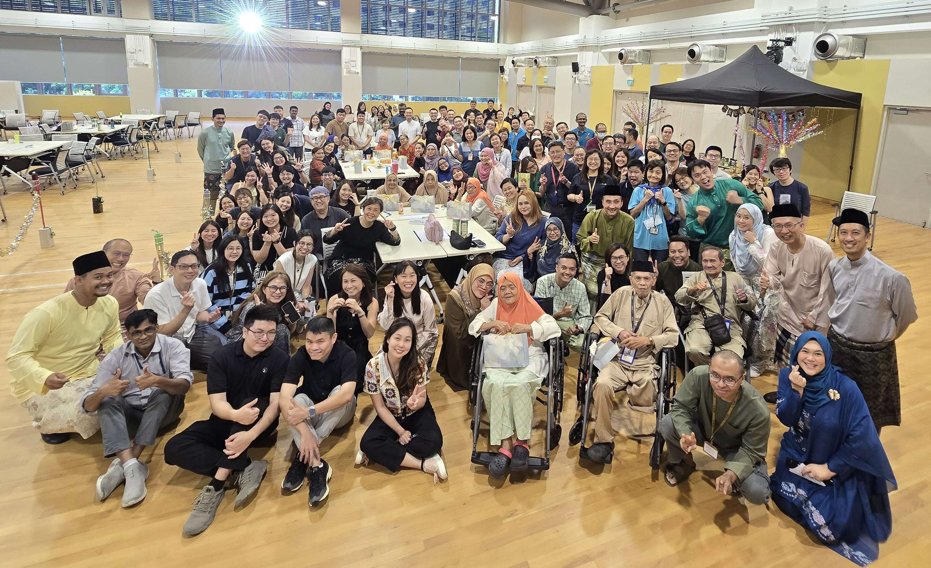 group photo of staff